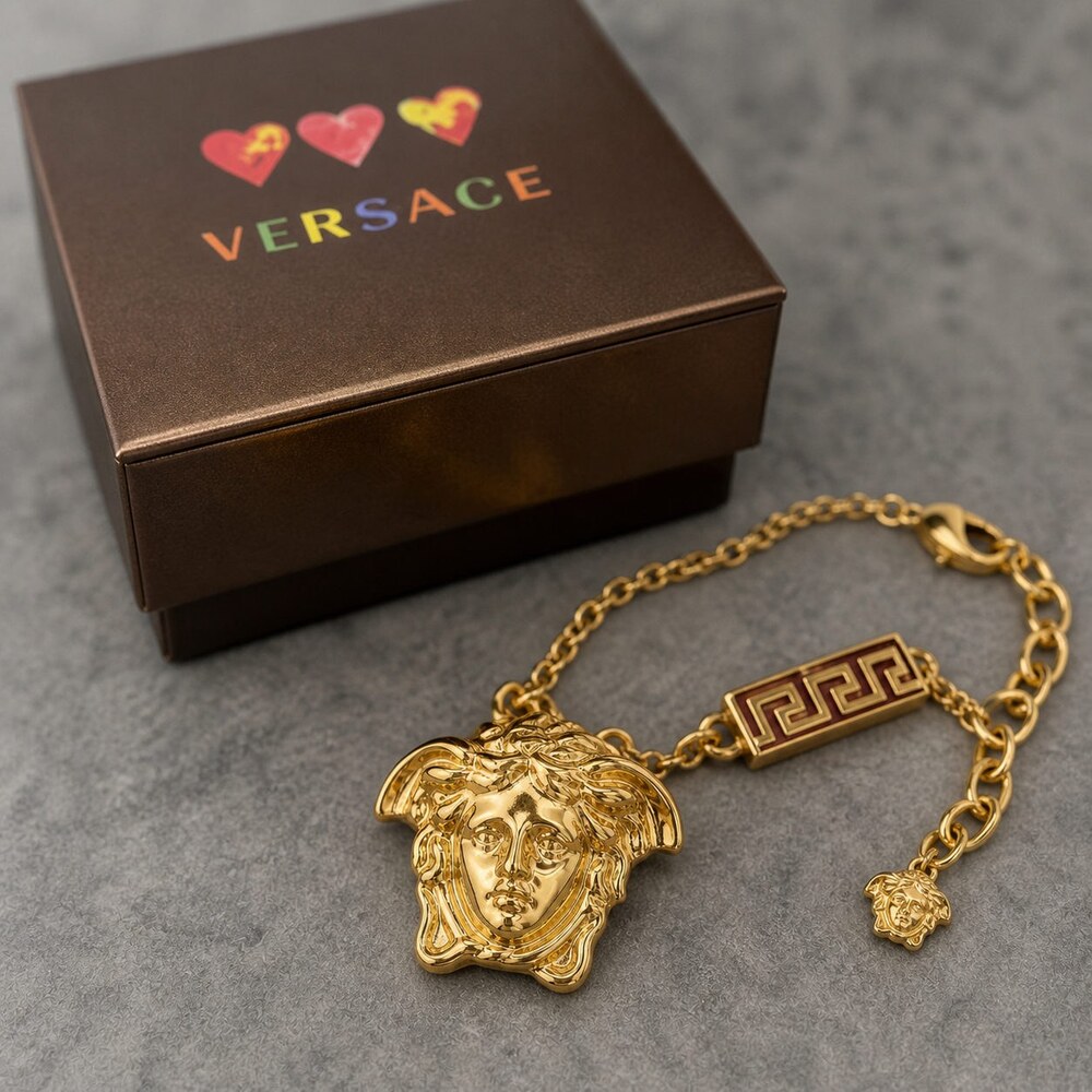 Versace Bold Statement Bracelet Style 1 | New with Box - Picture 3 of 9